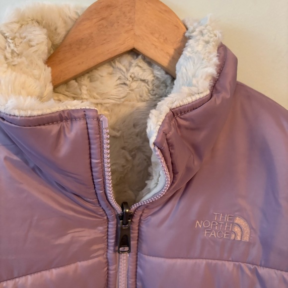 The North Face Reversible Sherpa Coat 14 16 - Picture 2 of 7